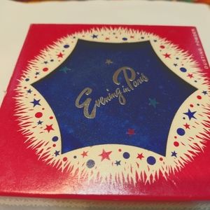 Evening in Paris Bourjois Bath Dusting Powder in Original Box